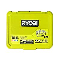 RYOBI 156 PC Mechanics Set Socket Set SAE & Metric LINK Compatible