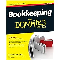 Bookkeeping for Dummies (For Dummies Series) Bookkeeping for Dummies (For Dummies Series) Paperback Kindle
