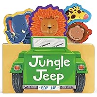 Jungle Jeep Jungle Jeep Board book
