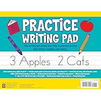 Practice Writing Pad - Primary tablet great for grades Kindergarten and up. (40 Sheets)