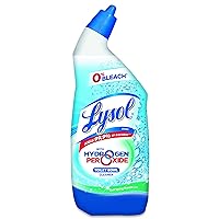 LYSOL Brand 85020CT Toilet Bowl Cleaner with Hydrogen Peroxide, 24oz Angle-Necked Bottle (Case of 12 Bottles)