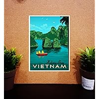 All Southeast Asia Fridge Magnet SET 1 Art Souvenir Gift Vintage Retro 2x3