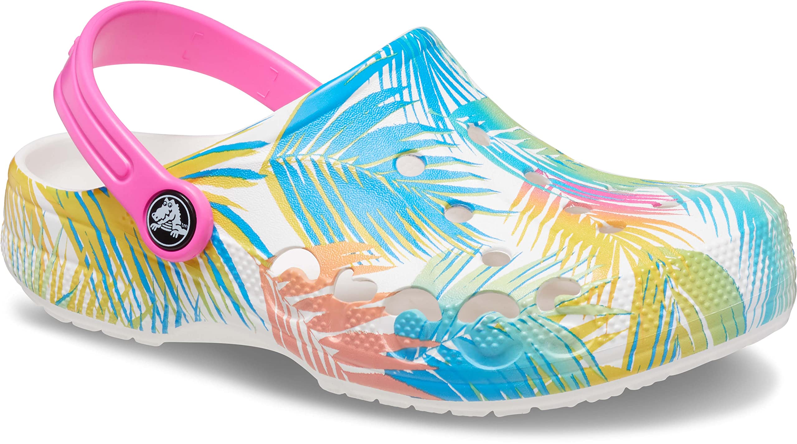 Crocs Unisex-Child Baya Graphic Tie-Dye Clogs