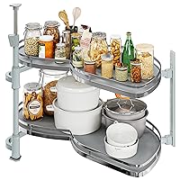 YITAHOME Swing Right Blind Corner Kitchen Cabinet Pull Out Organizer for 36