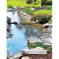 Low Vision Undated 90 Day Daily Planner Large Print: Calendar With 1/2
