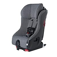 Clek Foonf Convertible Car Seat with Adjustable Headrest, Reclining Design, LATCH System, and Flame-Retardant-Free (Thunder)