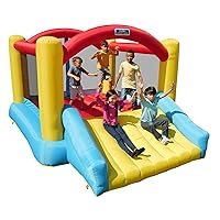 Sportspower 12.5' x 9.5' x 6.8' My First Jump N Play Inflatable Bounce House with Air Blower