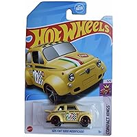 Hot Wheels '60s Fiat 500D Modificado, Compact Kings 5/5 [Yellow] 117/250