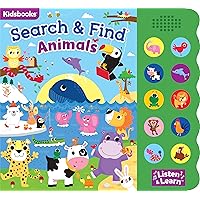 Search & Find: Animals Sound Book-With 10 Fun-to-Press Buttons, a Perfect Fun-Filled Way to Introduce Children to Animals (Search & Find 10-Button Sound Book) Search & Find: Animals Sound Book-With 10 Fun-to-Press Buttons, a Perfect Fun-Filled Way to Introduce Children to Animals (Search & Find 10-Button Sound Book) Board book