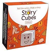Rory's Story Cubes Classic (Box) - Creative Storytelling Dice Set in a Magnetic Box! Fun Family Game for Kids & Adults, Ages 6+, 1+ Players, 10 Minute Playtime, Made by Zygomatic