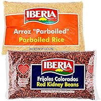 Iberia Long Grain Parboiled Rice, 5 lb. + Iberia Red Kidney Beans, 4 lb.