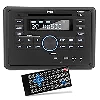 Pyle Bluetooth Digital Mobile Receiver System - 200 Watt Max Power, Universal Single DIN Size Head Unit, LCD Display, Multi-Connectivity Options (Disc/AUX/RCA/HDMI), and USB Flash Drive Reader