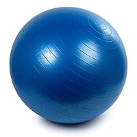 Bodico Exercise Ball for Fitness, Strength, Resistance and Balance, 990-Gram, Blue