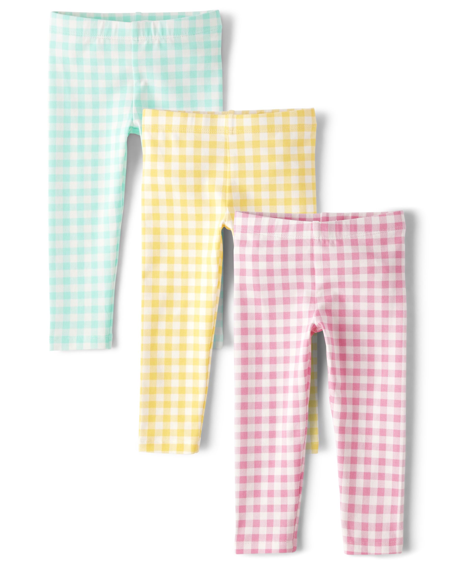 The Children's Place Baby Girls' and Toddler Leggings 3-Pack