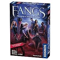 Fangs | Thames & Kosmos | Party Game | Vampires v. Werewolves v. Humans | Social Deduction | Role-Playing | 5 to 8 Players | Ages 10 and up