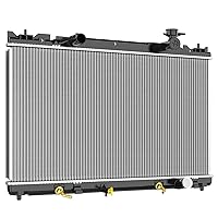 DWVO Radiator Complete Radiator Compatible with 2002-2006 Camry Base LE XLE SE, Compatible with 2005-2008 Solara SE SLE Sport 2.4L L4 DWRD1037