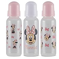 Baby Bottles 9 oz for Boys and Girls| 3 Pack of Disney 