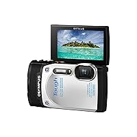 Olympus Stylus TG-850 IHS 16 MP Digital Camera (White) - International Version (No Warranty)