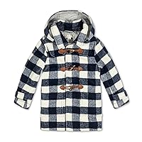 Hope & Henry Boys' Quilted Barn Coat with Detachable Hood