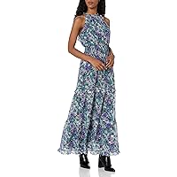 Shoshanna Women's Mikala Gemstone Floral Maxi Dress