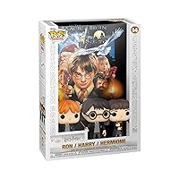 Funko Pop! Movie Poster: WB 100 - Harry Potter and The Sorcerer's Stone, Ron, Harry, Hermione