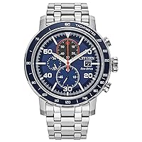 Citizen Men's Eco-Drive Sport Casual Brycen Weekender Chronograph Watch, 12/24 Hour Time, Date, Tachymeter, Luminous Hands