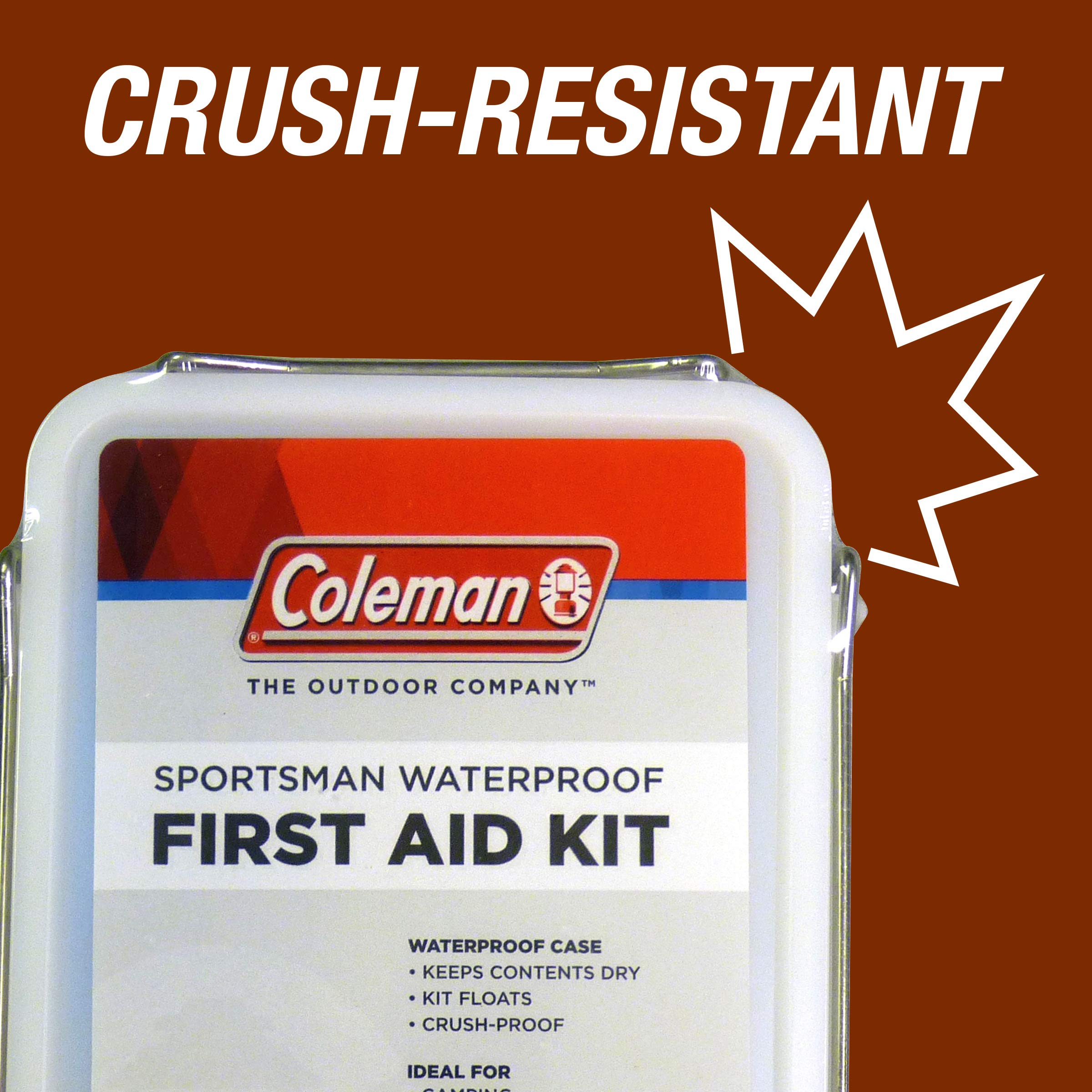 Coleman Sportsman Waterproof First Aid Kit - 100 Pieces