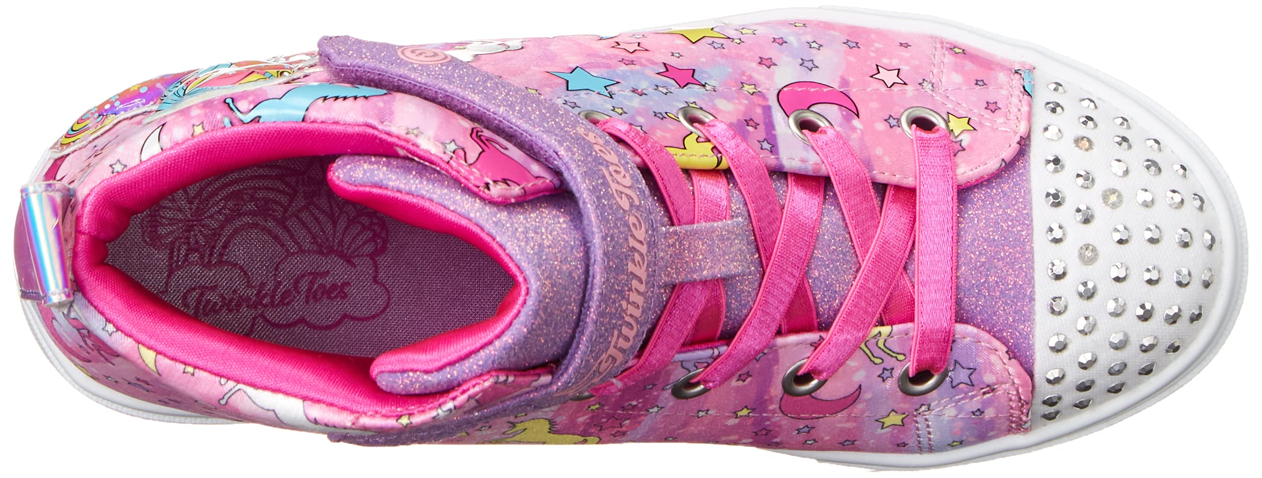 Skechers Unisex-Child Toes Twinkle Sparks-Unicorn Dayd Sneaker