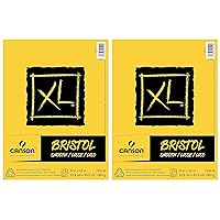 CANSON Graduate Bristol 180gsm A5 Paper, Very Smooth, Pad Glued Short Side,  20 Bright White Sheets, Ideal for Student Artists