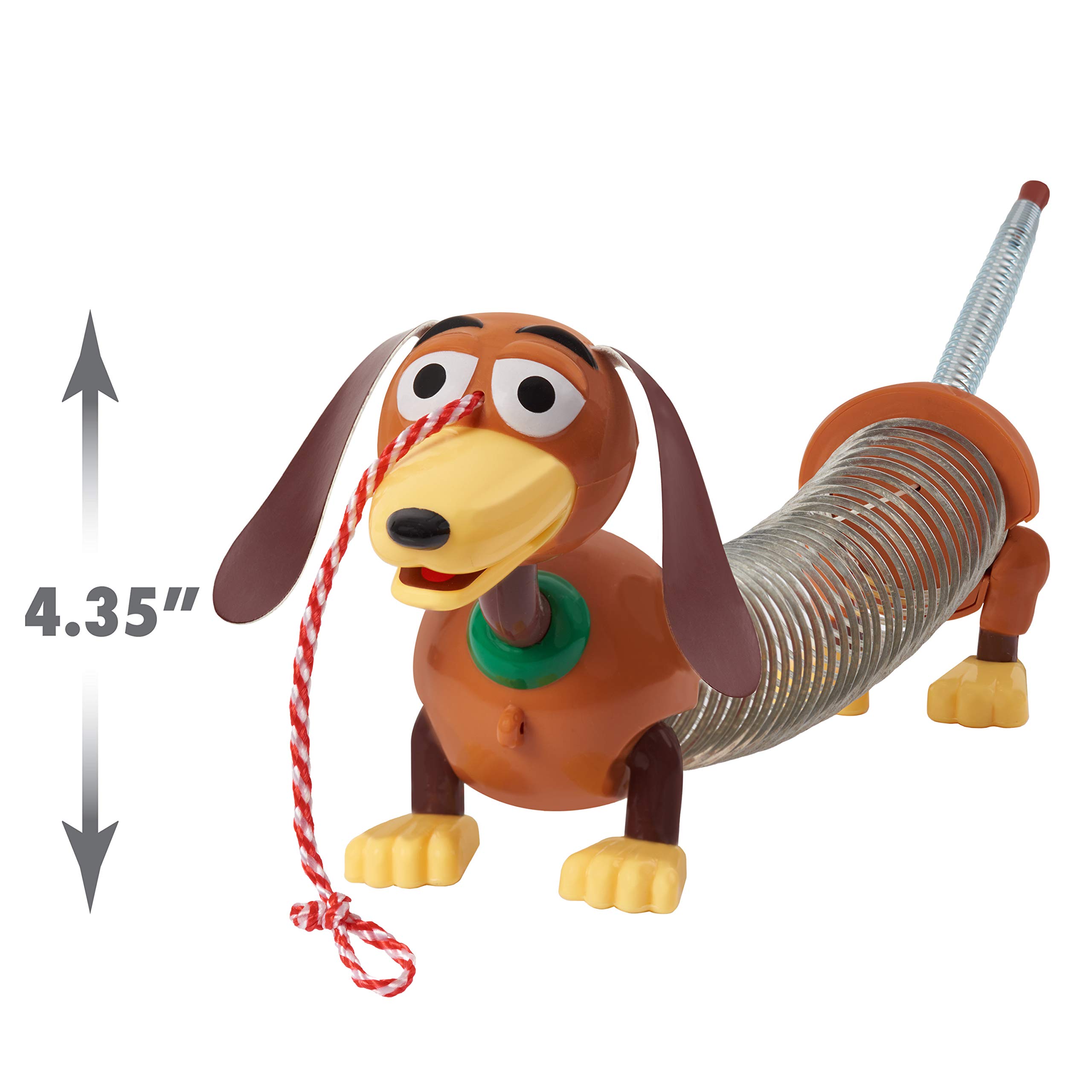 Disney and Pixar Toy Story Slinky Dog Jr Pull Toy, Toys for 3 Year Old Girls and Boys, by Just Play