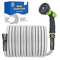 Lefree Garden Hose 100ft, Expandable Garden Hose Leak-Proof  with 40 Layers of Innovative Nano Rubber,2024 Version/New Patented,  Lightweight, No-Kink Flexible Water Hose (Black) : Patio, Lawn & Garden