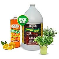 Medina Orange Oil Cleaner & Degreaser - 32oz, All-Purpose Solution for Home, Garden, Auto Garrett Juice Plus - 1 Gal, Bagworm, Fungus, Mealybug Treatment Soap Concentrate