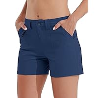 Willit Women's Golf Hiking Shorts Quick Dry Athletic Casual Summer Shorts with Pockets Water Resistant 4.5