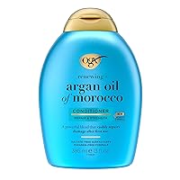 Renewing + Argan Oil of Morocco Conditioner, Repair Conditioner & Argan Oil Helps Strengthen & Repair Dry, Damaged Hair, Paraben-Free, Sulfate-Free Surfactants, 13 fl. oz