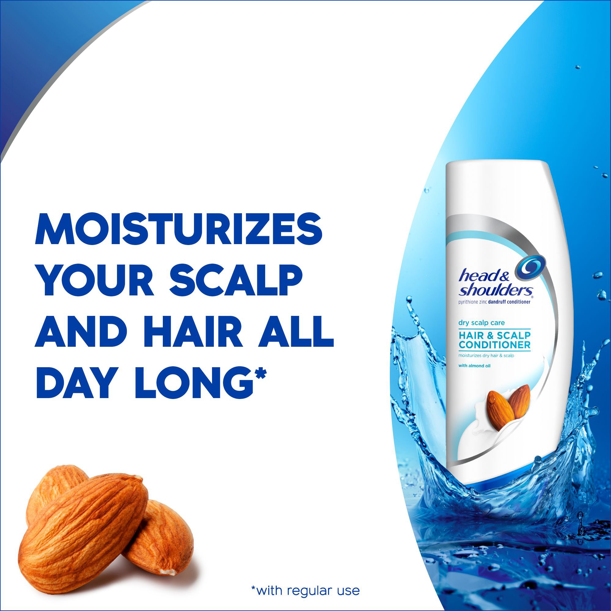 Head and Shoulders Dry Scalp Care Conditioner, 13.5 oz