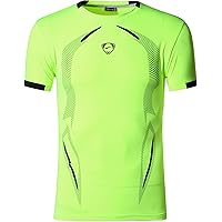 Men's Sport Quick Dry Fit Short Sleeves Men T-Shirts Tee Shirt Tshirt Tops Golf Tennis Running LSL111