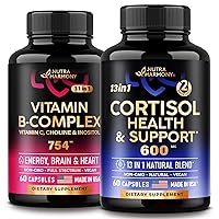 NUTRAHARMONY Vitamin B Complex & Cortisol Support Complex Capsules