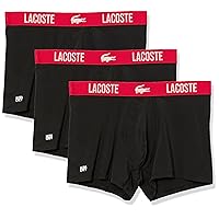 Lacoste Men's Short Microfiber Boxer Brief 3-Pack