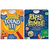 Skillmatics Found It Indoor Edition & Rapid Rumble Bundle, Games for Kids, Teens & Adults