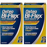 Osteo Bi-Flex Triple Strength w/ Vitamin D, 120 Coated Tablets (Pack of 2)