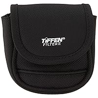 Tiffen 4BLTPCHSMK Small Belt Style Filter Pouch for Filters Up to 58mm,Black