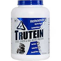 Body Nutrition Trutein Cookies & Cream 4lb Protein Shakes/Shake, Meal Replacement Drink Mix, Post/Pre Workout Recovery Shake Powder, Breakfast Shake
