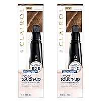 Clairol Root Touch-Up Semi-Permanent Hair Color Blending Gel, 6 Light Brown, Pack of 2