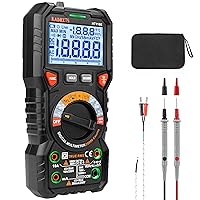 KAIWEETS HT118E Digital Multimeter TRMS 20000 Counts with Higher Resolution Auto-Ranging Voltmeter Accurately Measures Voltage Current Resistance Diodes Continuity Duty-Cycle Capacitance Temperature