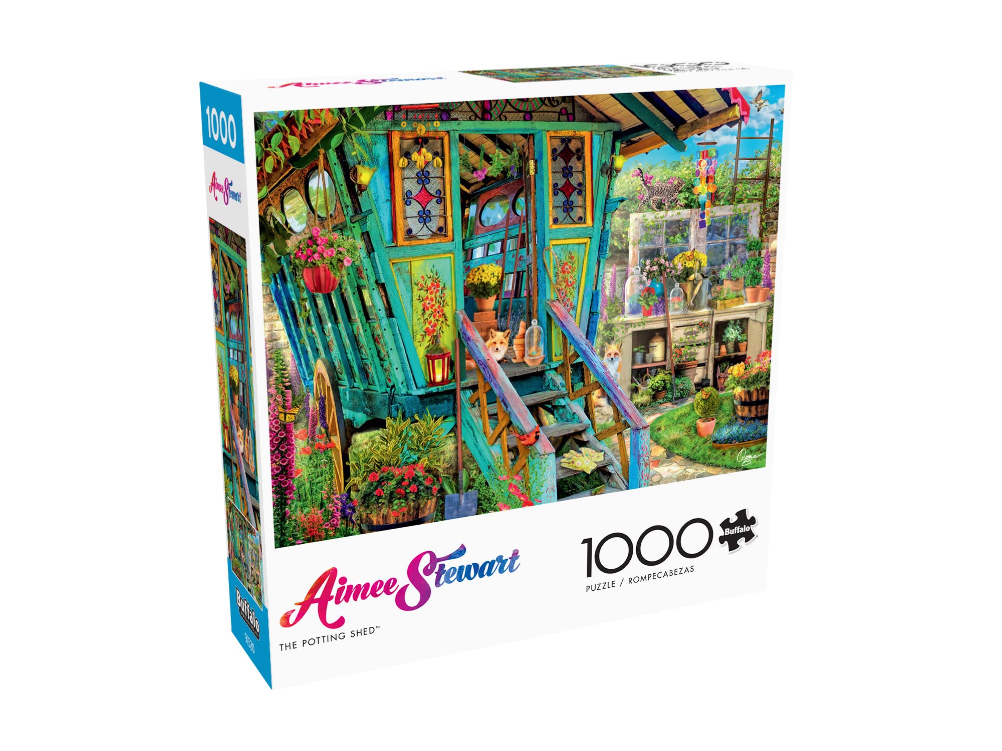 Buffalo Games - Aimee Stewart - The Potting Shed - 1000 Piece Jigsaw Puzzle