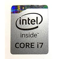 VATH Sticker Compatible with Intel Core i7 Inside in Silver 16 x 21mm / 5/8