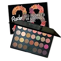 RUDE Cosmetics No Regrets! 28 Excuses Eyeshadow Palette - Virgo