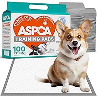 AS62930 Dog Training Pads, Pack of 100, Gray, 22