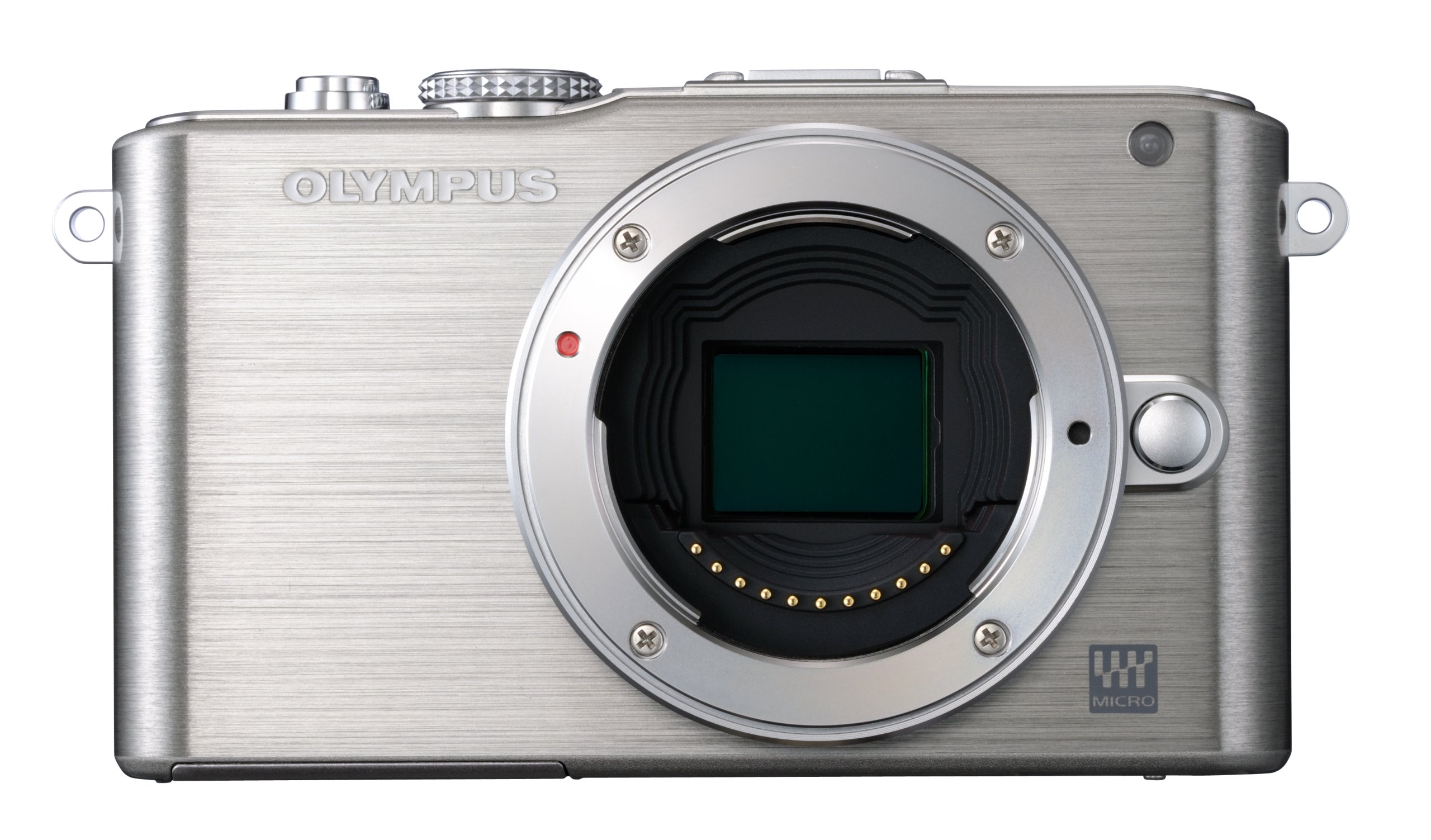 Olympus Pen E-PL3 12.3MP Digital Camera Silver Body