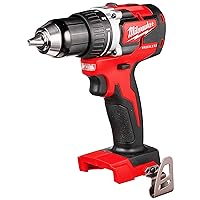 Milwaukee M18 18-Volt Lithium-Ion Brushless Cordless 1/2 Inch Compact Drill/Driver (Tool-Only) 2801-20 (Renewed)